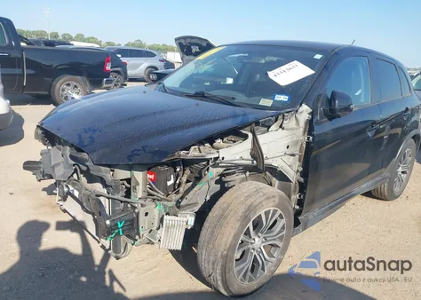 2016 Mitsubishi Outlander Sport 2.4 Es из США, поврежденный, VIN JA4AP3AW3GZ058513